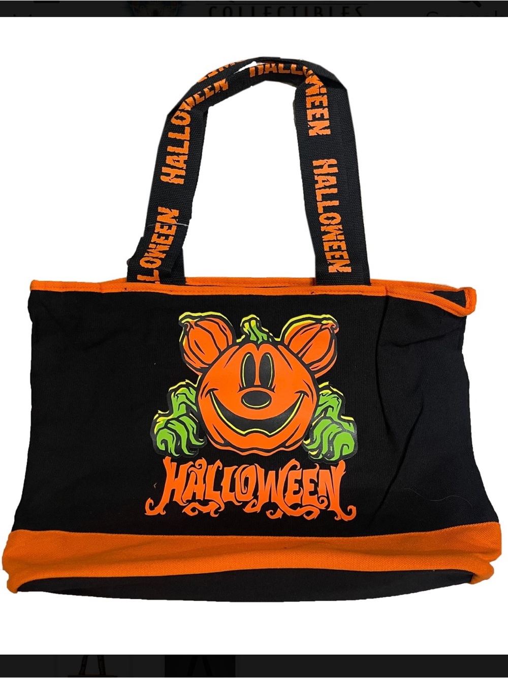 Mickey Mouse Halloween Glow-in-the-Dark
Tote Bag